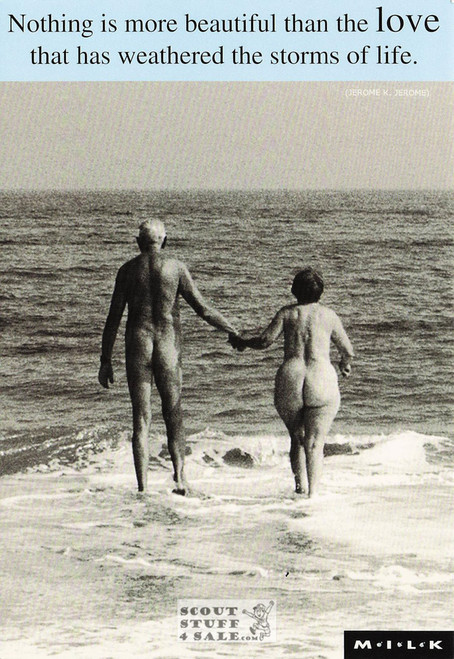 Moments Intimacy Laughter Kinship (MILK) Postcard by Classico SF #240-012