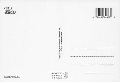 Dick Tracy Movie Postcard by Classico San Francisco #246-019