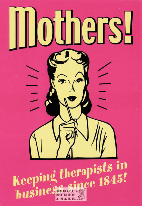 Mothers RETRO Humorous Postcard by Classico San Francisco #246-133
