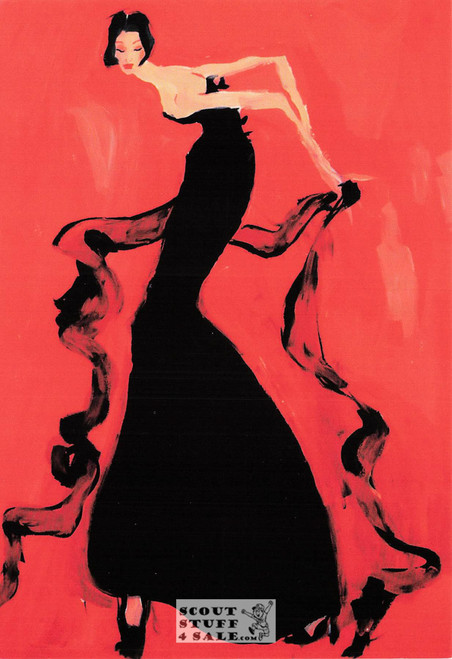 Scherezade Garcia Art Postcard by Classico San Francisco #254-001