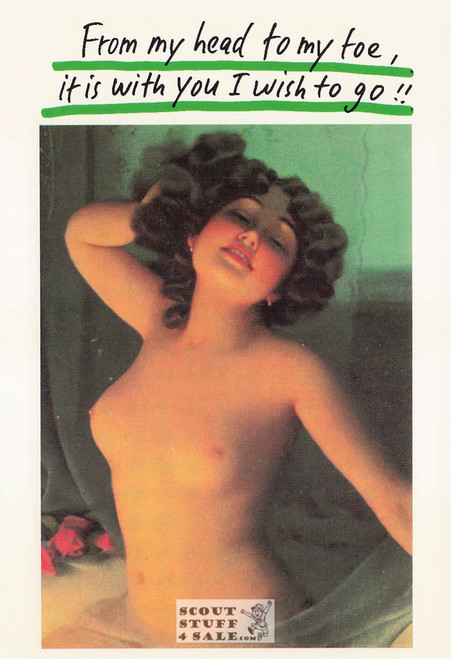 Herbert Gutsch Vintage Image Comedic Postcard by Classico SF #260-032