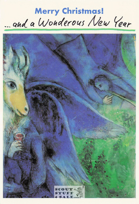 Herbert Gutsch Vintage Image Comedic Xmas Postcard by Classico SF #260-505