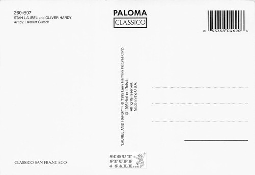 Herbert Gutsch Vintage Image Comedic Xmas Postcard by Classico SF #260-507