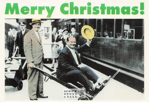 Herbert Gutsch Vintage Image Comedic Xmas Postcard by Classico SF #260-513
