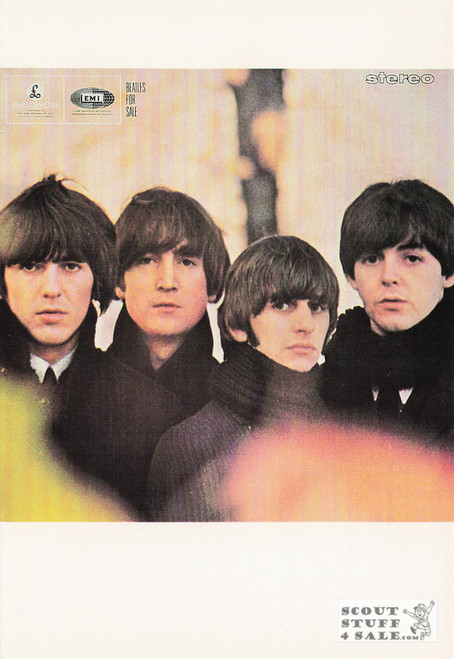 The Beatles For Sale Album Postcard by Classico San Francisco #268-029v2