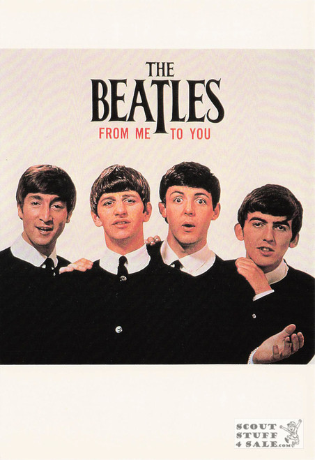 The Beatles From Me to You Postcard by Classico San Francisco #268-035