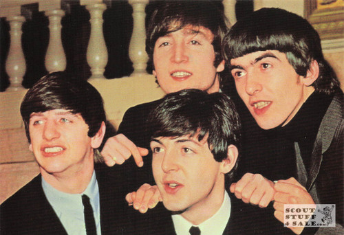 The Beatles Band Postcard by Classico San Francisco #268-055