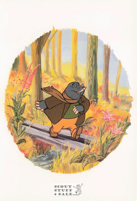 The Wind in the Willows Postcard Series by Classico San Francisco #277-003