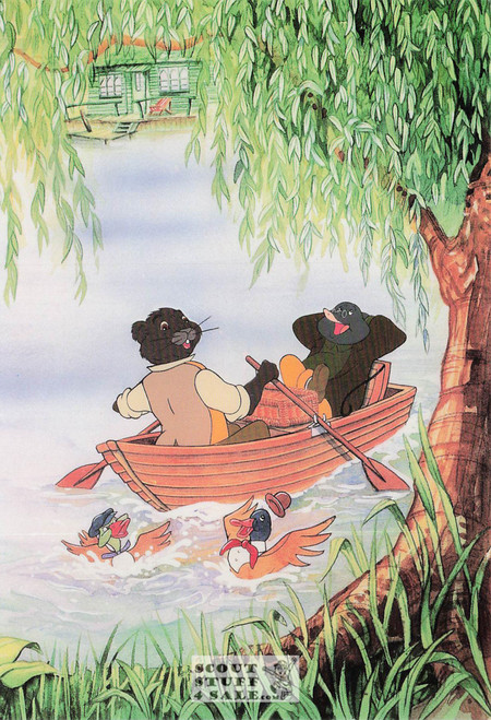 The Wind in the Willows Postcard Series by Classico San Francisco #277-005