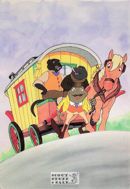 The Wind in the Willows Postcard Series by Classico San Francisco #277-006