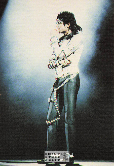 Michael Jackson Postcard by Classico San Francisco #285-006