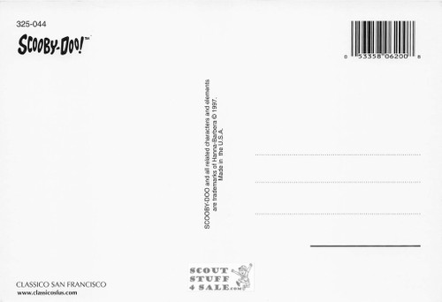 Scooby Doo Hanna-Barbera Postcard by Classico San Francisco #325-044