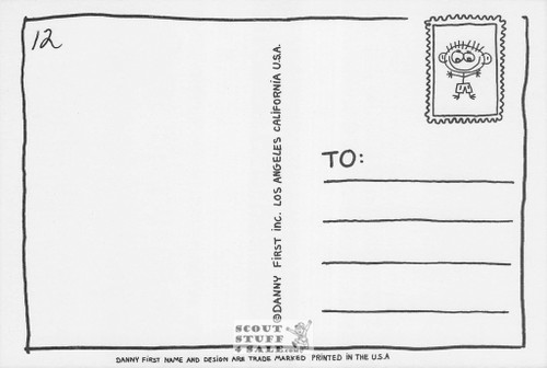 Fun Club Hawaii Danny First Postcard by Classico San Francisco #336-012