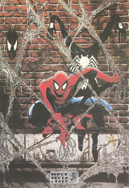 Spider-Man Marvel Superhero Postcard by Classico San Francisco #348-007