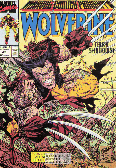 Wolverine Marvel Superhero Postcard by Classico San Francisco #348-026
