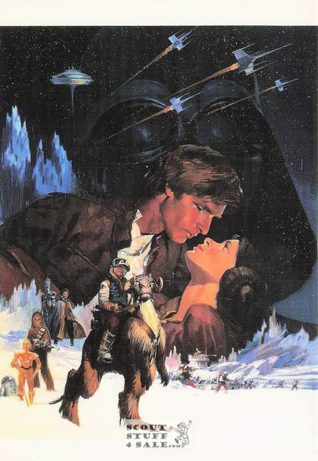 Empire Strikes Back Star Wars Concept Art Postcard by Classico SF #376-011