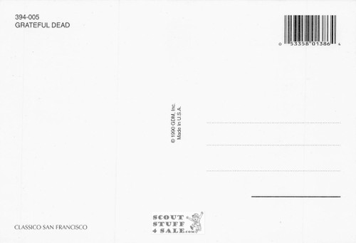 Grateful Dead Band Postcard by Classico San Francisco #394-005