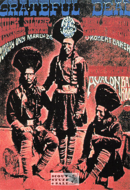 Grateful Dead Band Postcard by Classico San Francisco #394-020