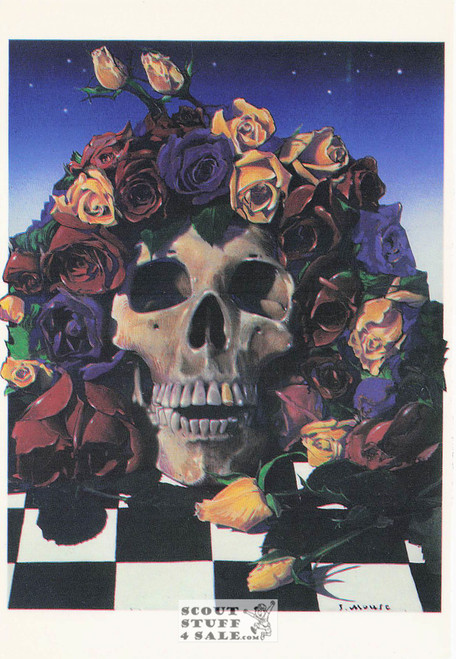 Grateful Dead Timeless Stanley Mouse Art Postcard by Classico SF #398-004