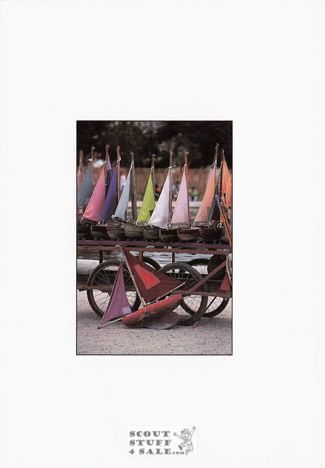 Tulleries Paris France Seven Seas Cruise Lines Postcard, Classico SF #459-055