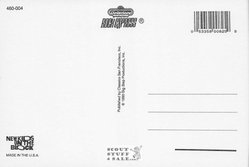 New Kids on the Block Postcard by Classico San Francisco #460-004