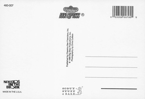 New Kids on the Block Postcard by Classico San Francisco #460-007