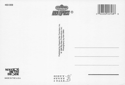 New Kids on the Block Postcard by Classico San Francisco #460-009