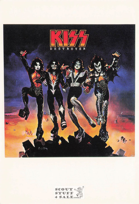 KISS Postcard by Classico San Francisco #460-141