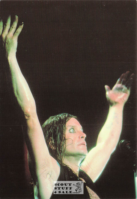 Ozzy Osbourne Postcard by Classico San Francisco #460-153