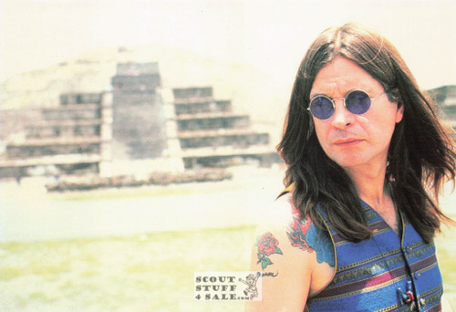 Ozzy Osbourne Postcard by Classico San Francisco #460-154