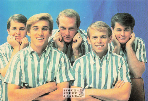 The Beach Boys Postcard by Classico San Francisco #460-163