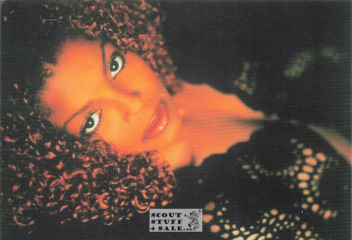 Janet Jackson Postcard by Classico San Francisco #460-200