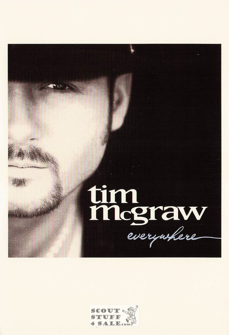 Tim McGraw Postcard by Classico San Francisco #460-217