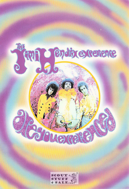 Jimi Hendrix Postcard by Classico San Francisco #460-221