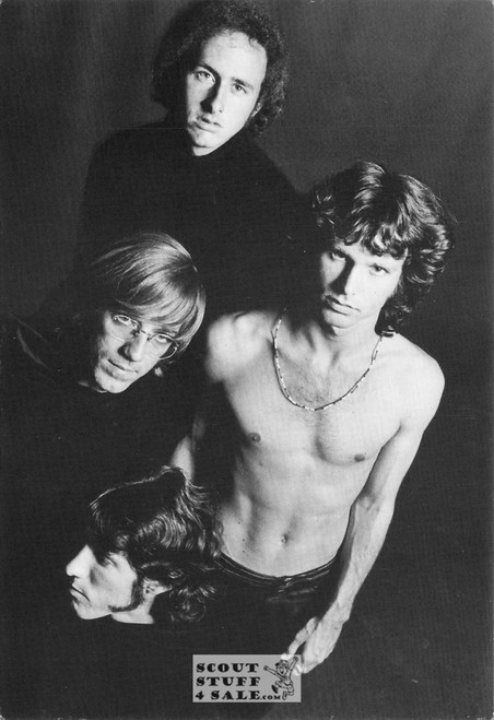 Jim Morrison The Doors Postcard by Classico San Francisco #460-230