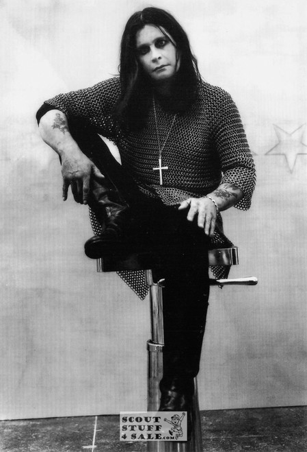 Ozzy Osbourne Postcard by Classico San Francisco #460-250