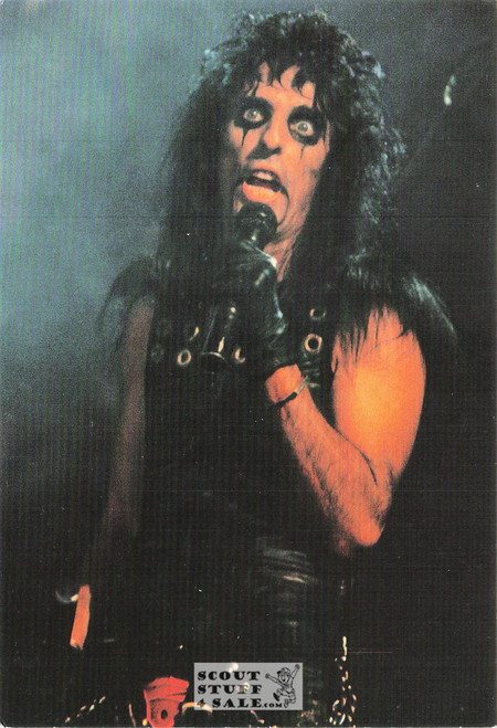 Alice Cooper Postcard by Classico San Francisco #460-257