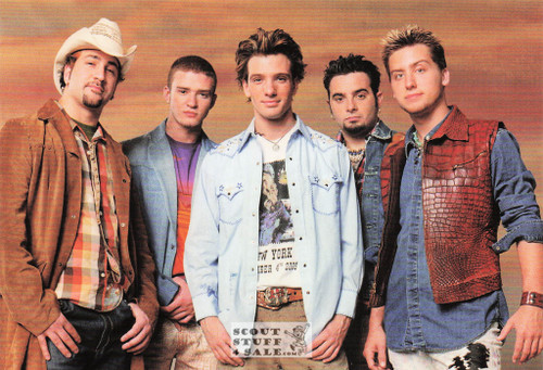 Nsync Postcard by Classico San Francisco #460-300