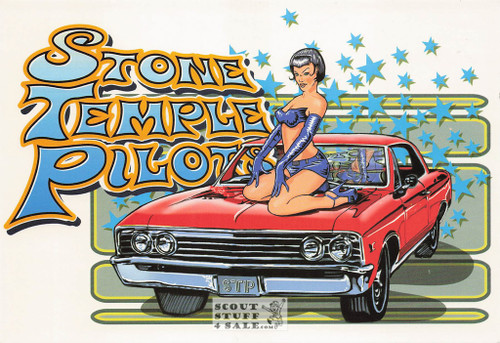 Stone Temple Pilots Postcard by Classico San Francisco #460-324