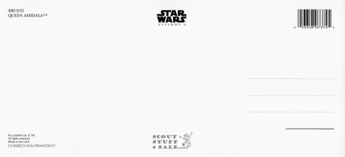 Star Wars Episode One Panoramic Postcard by Classico San Francisco #490-010