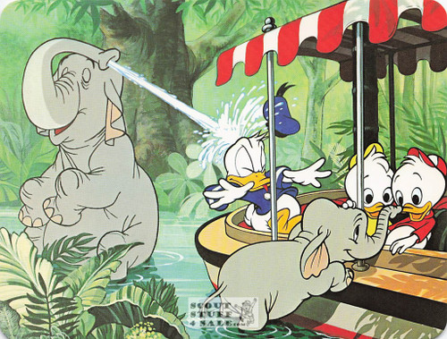 Donald Duck & Nephews Disneyland Postcard by Classico San Francisco #511-002