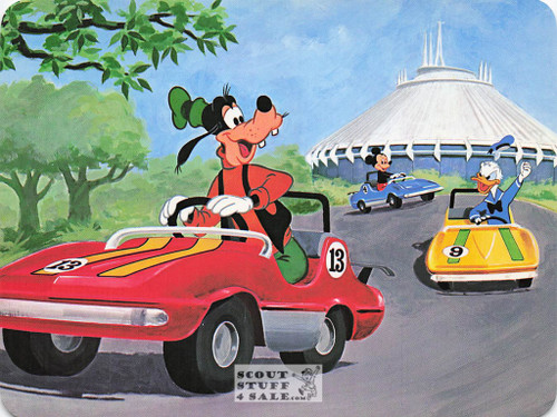Mickey/Donald/Goofy Disneyland Postcard by Classico San Francisco #511-008