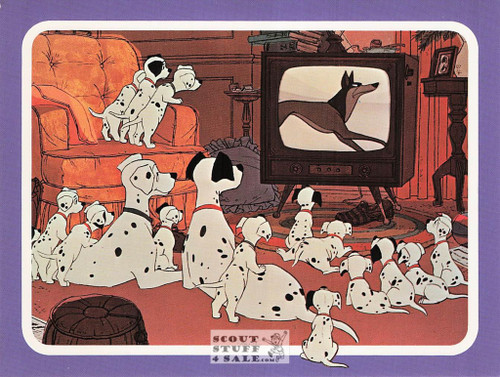 101 Dalmations Walt Disney Classics Postcard by Classico San Francisco #511-022