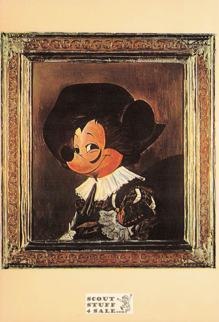 Mickey Mouse "Old Masters" Walt Disney Postcard Classico San Francisco #511-082