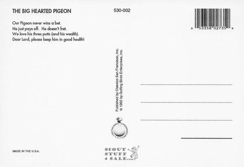 Golfing Birds Postcard. Golfing Bird Enterprises, Classico San Francisco #530-002