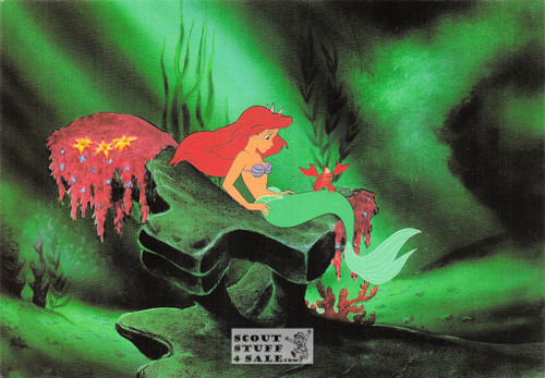 The Little Mermaid Postcard, Walt Disney Pictures, Classico San Francisco #535-006