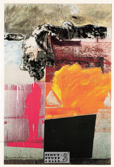 Tug-ROCI Japan by Robert Rauschenberg Art Postcard, Classico SF #540-070