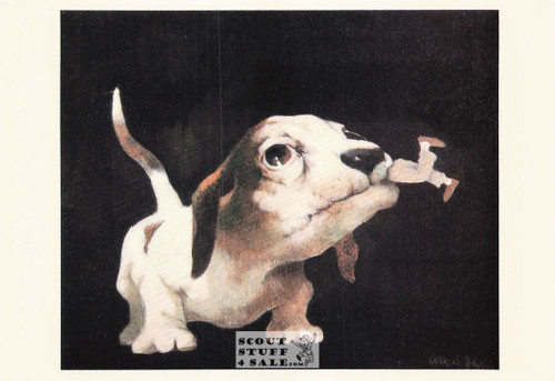 Man's Best Friend by Charles Bragg Art Postcard, Classico San Francisco #542-006