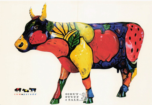 Where is the Beef Postcard, Cow Parade, Classico SF #543-011