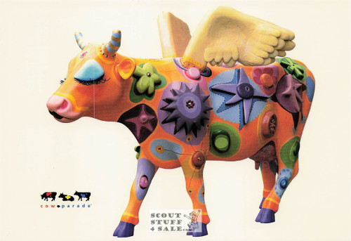 Angelicow Postcard, Cow Parade, Classico SF #543-027